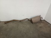 Recambio de tubo escape trasero para mercedes-benz clase c (w203) berlina 2.2 cdi cat referencia OEM IAM A2034910700 A2034901421