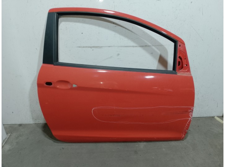 Recambio de puerta delantera derecha para ford ka (ccu) 1.2 8v cat referencia OEM IAM 1542363 ROJO 