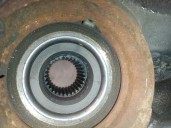 Recambio de mangueta delantera izquierda para volkswagen touareg (7p5, 7p6) 3.0 v6 tdi referencia OEM IAM 7P6407245A 7P6407245A 