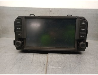 Recambio de pantalla multifuncion para hyundai i10 iii (ac3, ai3) 1.2 mpi referencia OEM IAM 96160K78104X 96160K78104X 