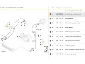 Recambio de tubo turbo para bmw 3 (e46) 320 d referencia OEM IAM 11617788357A 11617786865 