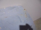 Recambio de capot para seat 600 e referencia OEM IAM AZUL CLARO 