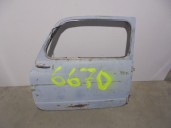 Recambio de puerta delantera izquierda para seat 600 e referencia OEM IAM AZUL CLARO 2 PUERTAS