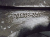 Recambio de llanta para hyundai ix 55 style referencia OEM IAM 529103J450 R187JX18-35 ALUMINIO 10P