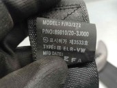 Recambio de cinturon seguridad trasero izquierdo para hyundai ix 55 style referencia OEM IAM 898103J000 2º FILA 5 PUERTAS