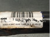 Recambio de transmision trasera derecha para bmw serie 7 (f01/f02) 3.0 turbodiesel referencia OEM IAM 7566074AI09 