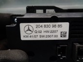 Recambio de mando climatizador para mercedes-benz clase c (w204) berlina c 320 cdi (204.022) referencia OEM IAM A2048309885 