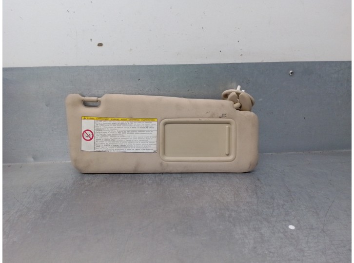 Recambio de parasol derecho para lexus is 200 (ds2/is2) d-cat referencia OEM IAM 7431053180A0 