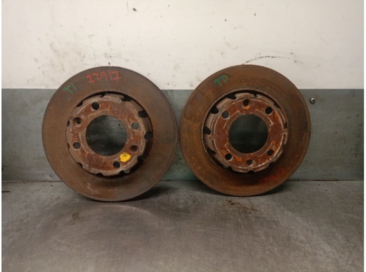 Recambio de disco freno trasero para opel corsa f (p2jo) 1.2 (68) referencia OEM IAM HN05 HN05 