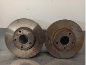 Recambio de disco freno delantero para ford transit connect (tc7) furgón (2006) referencia OEM IAM 2T141125EC 