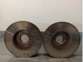 Recambio de disco freno delantero para ford transit connect (tc7) furgón (2006) referencia OEM IAM 2T141125EC  