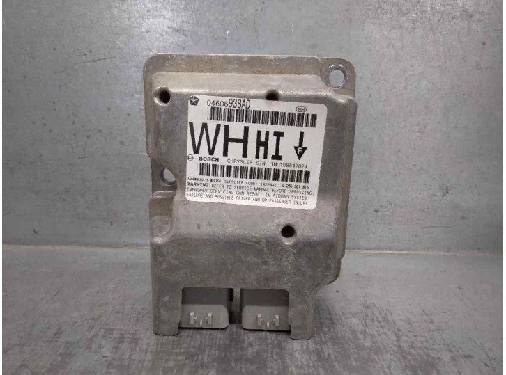 Recambio de centralita airbag para jeep gr. cherokee (wh) 3.0 crd cat referencia OEM IAM 04606938AD TMD109547824 BOSCH