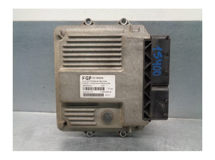 Replacement engine ECU for Fiat Punto Saloon (188) 1.3 16V Multijet Feel OEM IAM reference 55186608 7160000402 