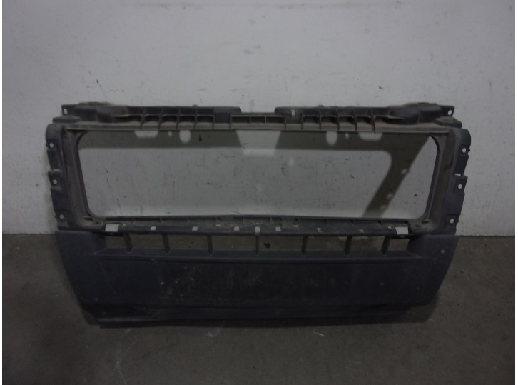 Replacement front bumper for Fiat Ducato closed box van 33 (06.2006 =>) 2.3 JTD cat OEM IAM reference 735443506 GREY TEX