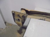 Recambio de refuerzo paragolpes trasero para audi a1 (8x) ambition referencia OEM IAM 8X0807309 DE HIERRO 3 PUERTAS