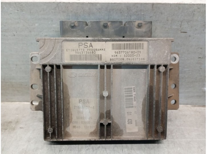 Recambio de centralita motor uce para peugeot 206 hatchback (2a/c) 1.4 i referencia OEM IAM 9643134680 