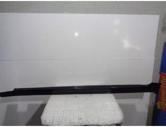 Replacement side skirt for Kia Optima 1.7 CRDi cat OEM IAM reference 87751D4000ABP BLACK LEFT