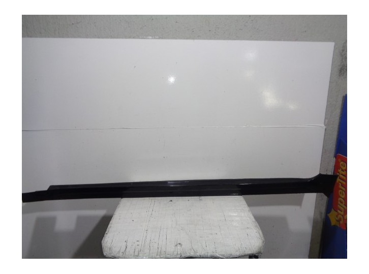Replacement side skirt for Kia Optima 1.7 CRDi cat OEM IAM reference 87751D4000ABP BLACK LEFT