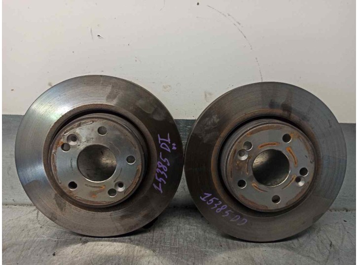 Recambio de disco freno delantero para renault laguna ii (bg0) authentique referencia OEM IAM 8200007121  