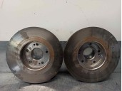 Recambio de disco freno delantero para renault laguna ii (bg0) authentique referencia OEM IAM 8200007121  