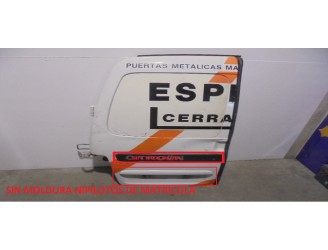 Replacement rear left door for Citroën Berlingo 1.9 600 D Van OEM IAM reference 9839318480 WHITE LABELED 4 DOORS