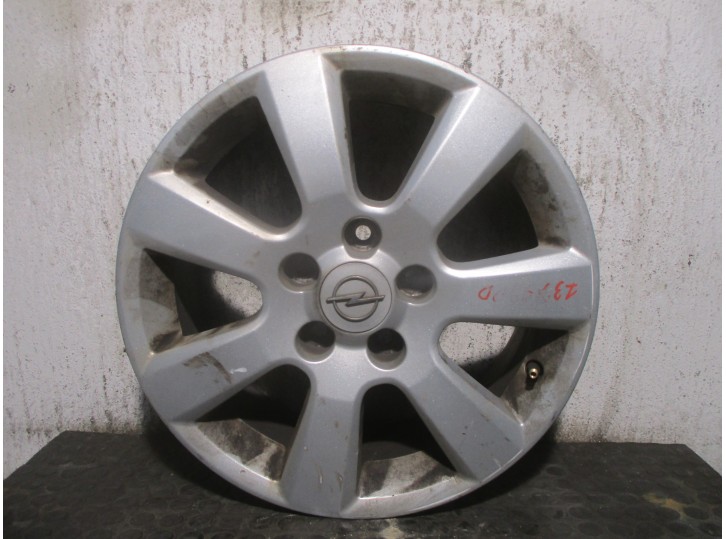 Recambio de llanta para opel zafira a elegance referencia OEM IAM 13205086 R166JX16ET44 ALUMINIO 7P