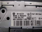 Replacement audio system / CD radio for Fiat Doblo 1.3 16V JTD CAT OEM IAM reference 7355124860 7649354516 
