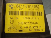 Recambio de mando climatizador para bmw serie 3 berlina (e46) 2.0 16v diesel cat referencia OEM IAM 64116916882 5HB00773820 