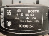 Replacement alternator for Opel Corsa B 1.2 OEM IAM reference 90389246 0123100002 BOSCH