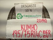 Recambio de neumatico kumho para iveco daily caja cerrada (1989 =>) 2.5 diesel referencia OEM IAM 19575R14C106-104R KUMHO PORTRA