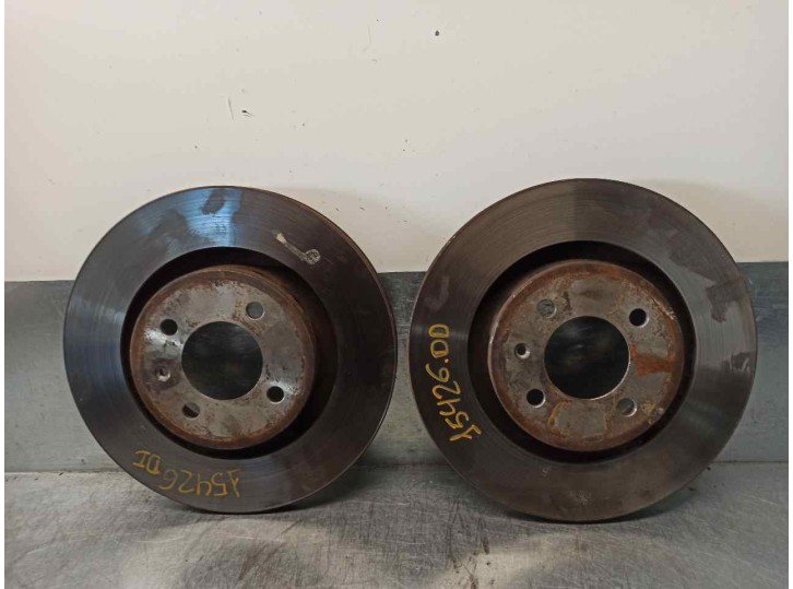 Replacement front brake disc for Seat Ibiza (6K1) Signo OEM IAM reference 6N0615301D 