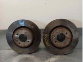 Recambio de disco freno delantero para seat ibiza (6k1) signo referencia OEM IAM 6N0615301D  