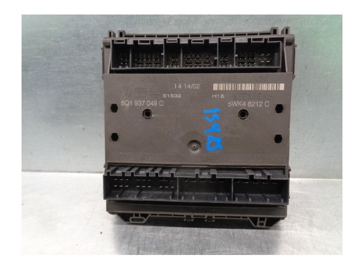 Recambio de modulo confort para seat ibiza (6l1) cool referencia OEM IAM 6Q1937049C 5WK48212C SIEMENS