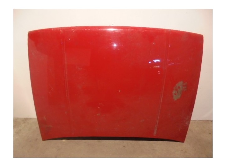 Replacement hood for Alfa Romeo 33 saloon 1.5 QV OEM IAM reference 60502461 RED 