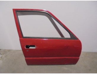 Recambio de puerta delantera derecha para alfa romeo 33 berlina 1.5 qv referencia OEM IAM 60538264 ROJA 5 PUERTAS