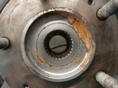 Replacement front left steering knuckle for Hyundai Kona van/SUV (OS, OSE, OSI) EV OEM IAM reference EM16 EM16 