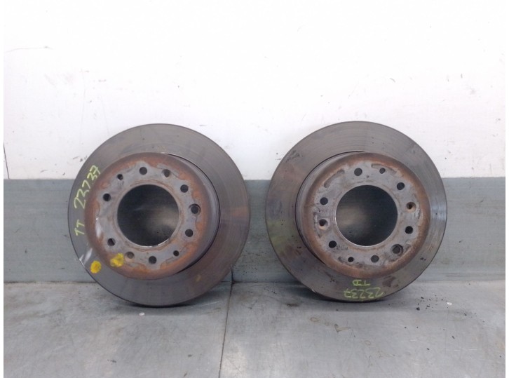 Recambio de disco freno trasero para hyundai h350 furgoneta 2.5 crdi referencia OEM IAM 5276159000 5276159000 