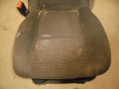 Recambio de asientos trasero izquierdo para renault scenic iii grand dynamique referencia OEM IAM TELA NEGRA 5 PUERTAS