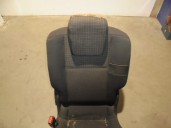 Recambio de asientos trasero izquierdo para renault scenic iii grand dynamique referencia OEM IAM TELA NEGRA 5 PUERTAS