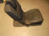 Recambio de asientos trasero izquierdo para renault scenic iii grand dynamique referencia OEM IAM TELA NEGRA 5 PUERTAS