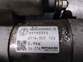 Recambio de motor arranque para fiat grande punto (199) 1.2 8v active referencia OEM IAM 55193355 46636R09A082015 HITACHI