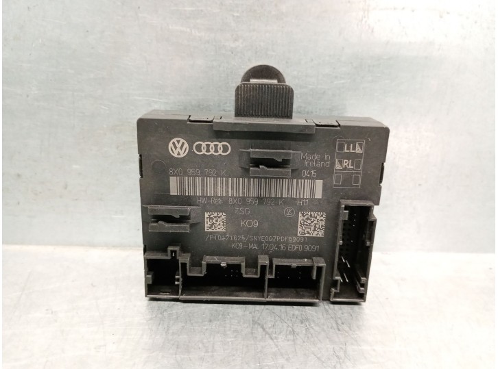 Recambio de centralita cierre para audi a1 sportback (8xa, 8xf) 1.0 tfsi referencia OEM IAM 8X0959792K 8X0959792K 