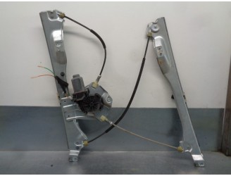Replacement front left window regulator for Renault Clio III Authentique OEM IAM reference 8200291145 2 PINS 5 DOORS