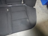 Recambio de asientos traseros para bmw serie 5 berlina (e60) 2.0 16v diesel referencia OEM IAM TELA NEGRA 4 PUERTAS