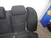 Recambio de asientos traseros para bmw serie 5 berlina (e60) 2.0 16v diesel referencia OEM IAM TELA NEGRA 4 PUERTAS