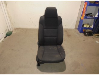Recambio de asiento delantero derecho para bmw serie 5 berlina (e60) 2.0 16v diesel referencia OEM IAM  TELA NEGRA 4 PUERTAS