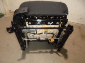 Recambio de asiento delantero derecho para bmw serie 5 berlina (e60) 2.0 16v diesel referencia OEM IAM TELA NEGRA 4 PUERTAS