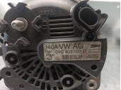 Replacement alternator for Seat Leon (1P1) 1.4 16V TSI OEM IAM reference 03C903023C 2542697D VALEO