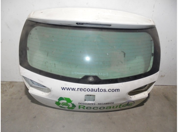 Recambio de porton trasero para seat leon (1p1) 1.4 16v tsi referencia OEM IAM 1P0827024 BLANCO ROTULADO 5 PUERTAS