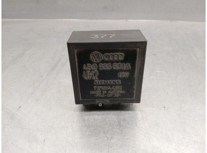 Recambio de rele para audi a4 berlina (b5) 1.8 20v turbo referencia OEM IAM 4B0955531A 72WA401 SIEMENS